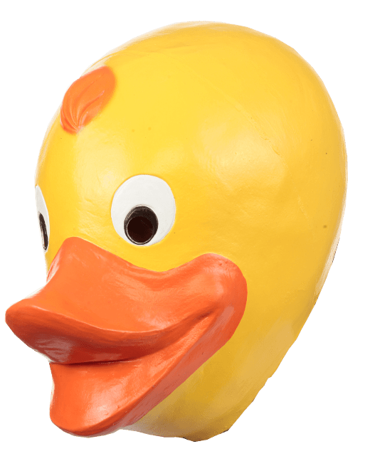 Máscara Rubber Duck - La Oveja Negra Disfraces