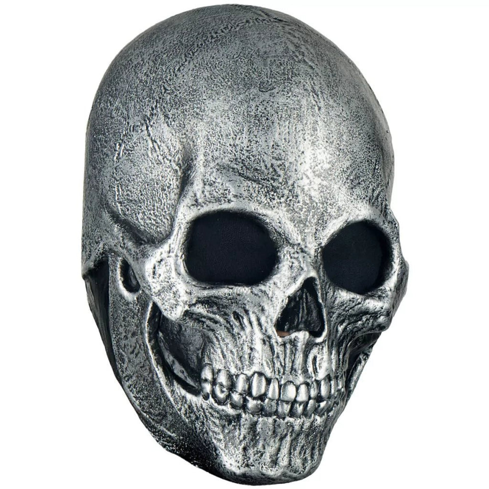 Máscara Skull Silver - La Oveja Negra Disfraces