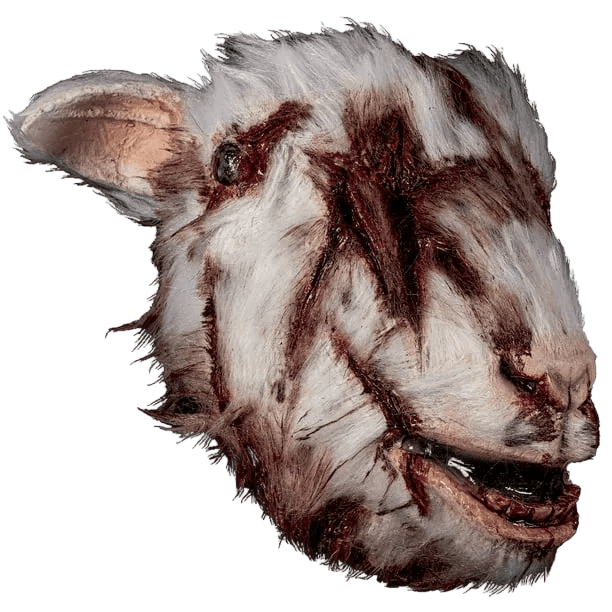 Máscara Slashed Goat - La Oveja Negra Disfraces