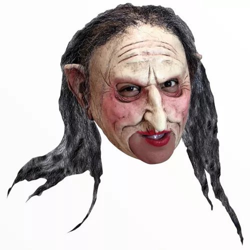 Máscara Ugly Beauty Witch Deluxe - La Oveja Negra Disfraces