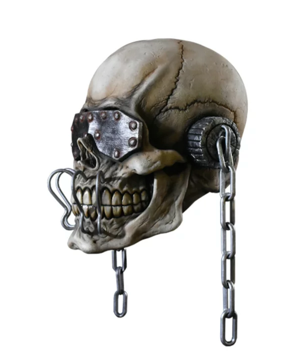 Máscara Vic Rattlehead Megadeth - La Oveja Negra Disfraces