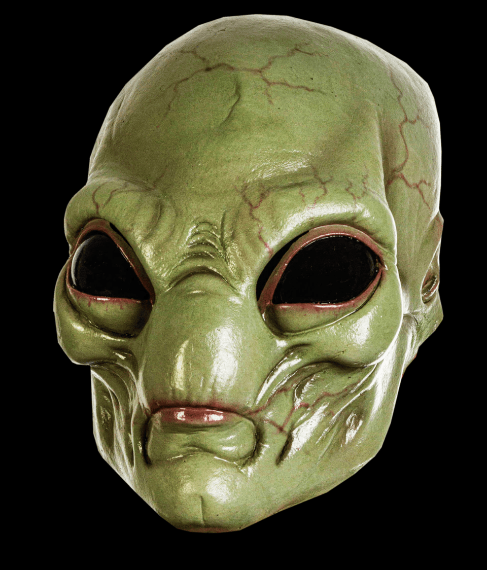 Máscara Visitor Alien - La Oveja Negra Disfraces