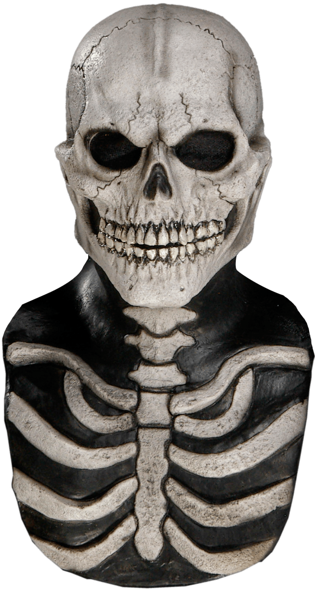 Máscara White Skull & Bones O - La Oveja Negra Disfraces