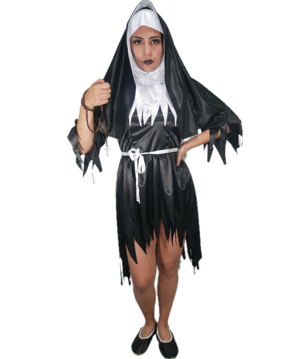 Monja Lux Corta - La Oveja Negra Disfraces