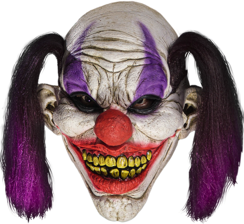 Máscara Crooked Grin Clown — Morado — 1