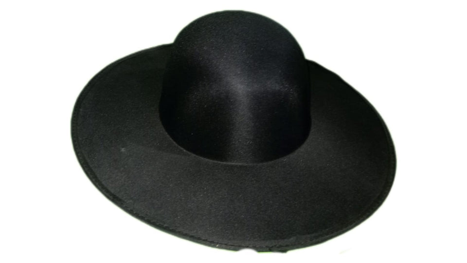 Sombrero Catrina Liso - La Oveja Negra Disfraces