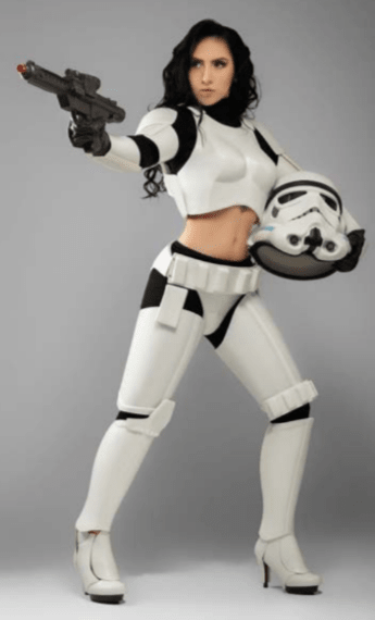 Storm Trooper Woman - La Oveja Negra Disfraces