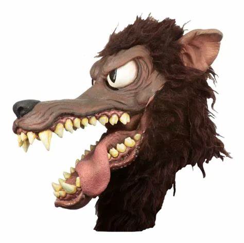 Máscara The Big Bad Wolf