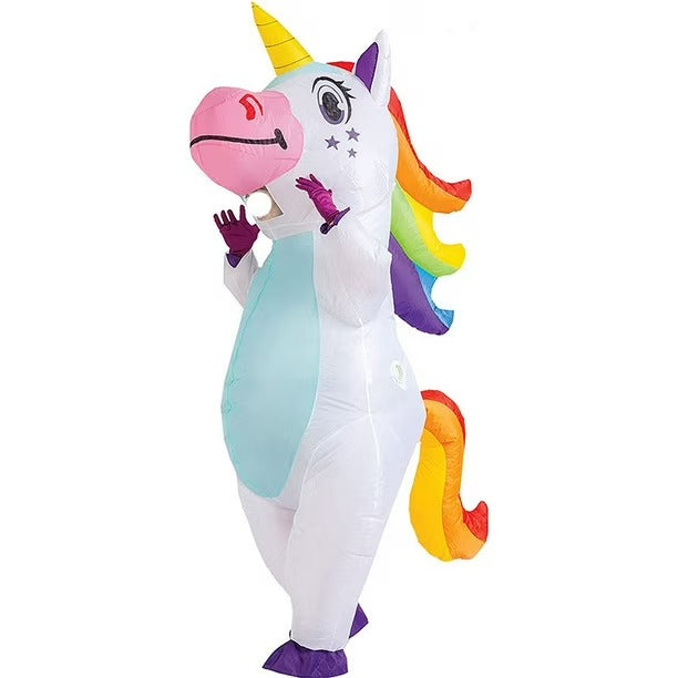 Inflable unicornio completo
