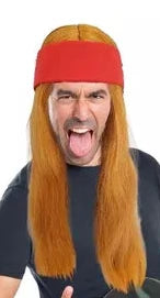 Peluca Vocalista de Rock