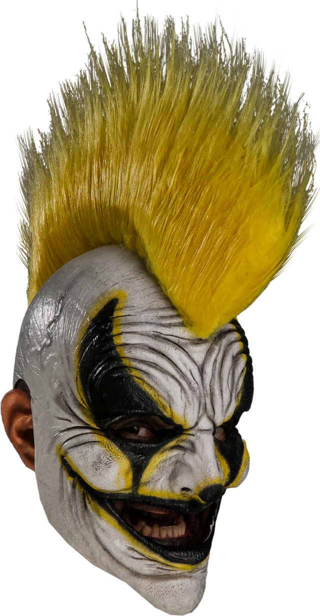 Máscara Carousel Clown Punk — Amarillo — 1
