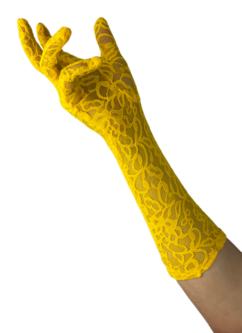 Guante Encaje Colores