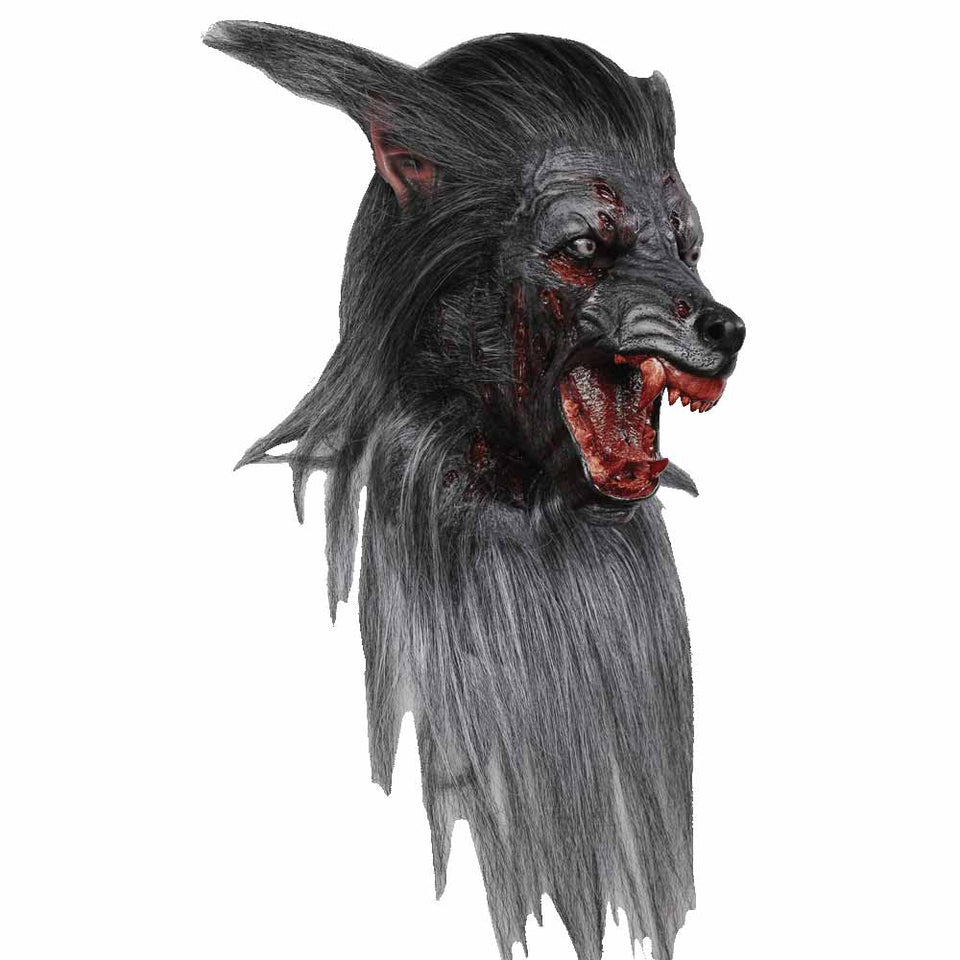 Máscara Black Wolf Lobo