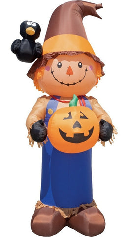 Inflable niño espantapajaros