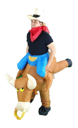 Disfraz Vaquero Inflable