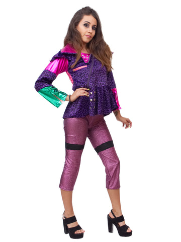 Bruja morada adolescente