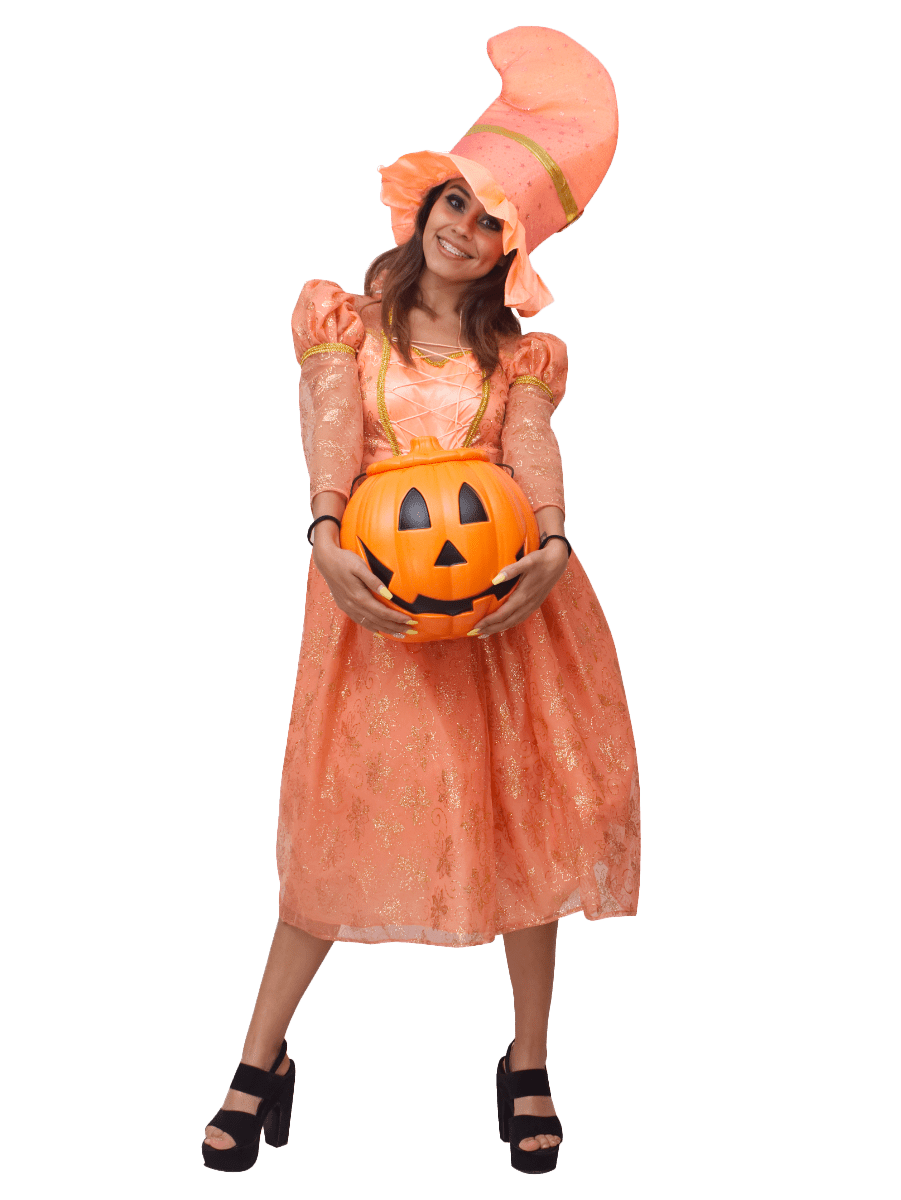 Bruja Princesita Coral - La Oveja Negra Disfraces