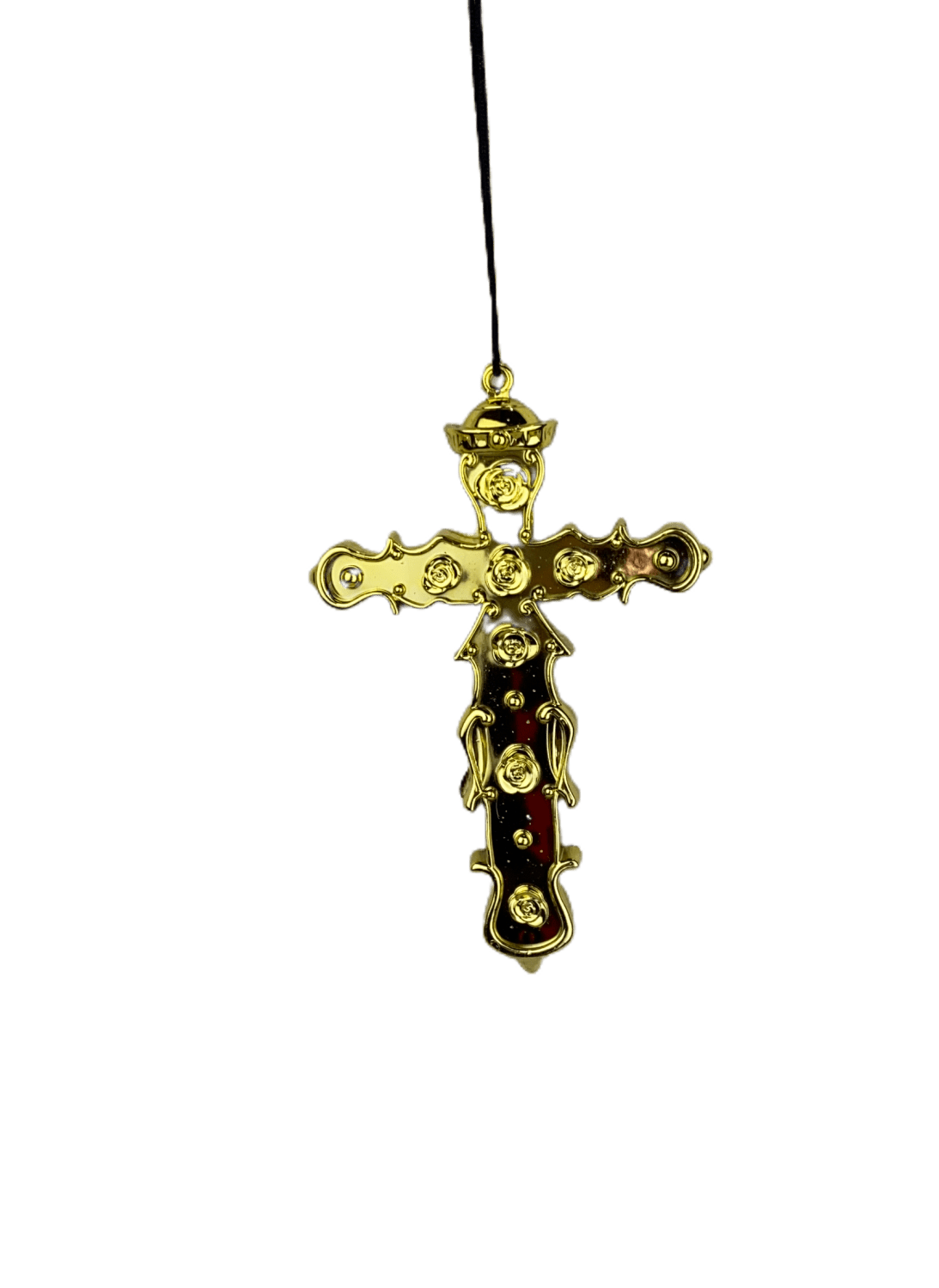 Crucifijo dorado - La Oveja Negra Disfraces