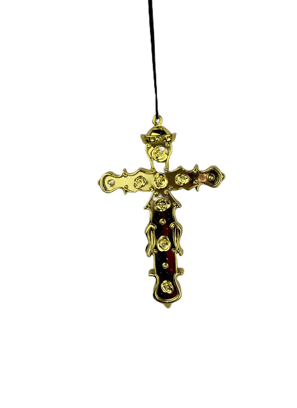 Crucifijo dorado - La Oveja Negra Disfraces