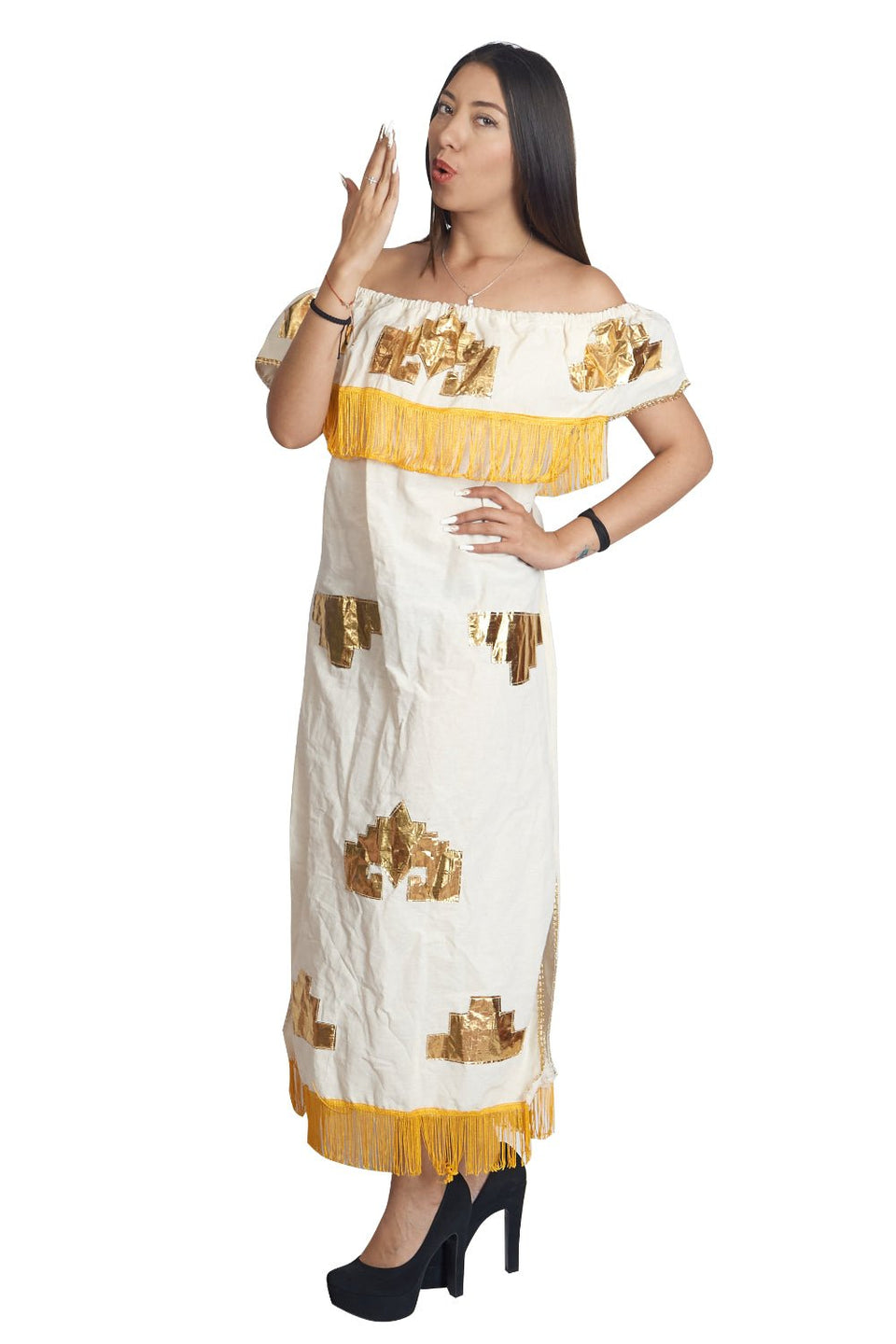 Disfraz Azteca Mujer - La Oveja Negra Disfraces
