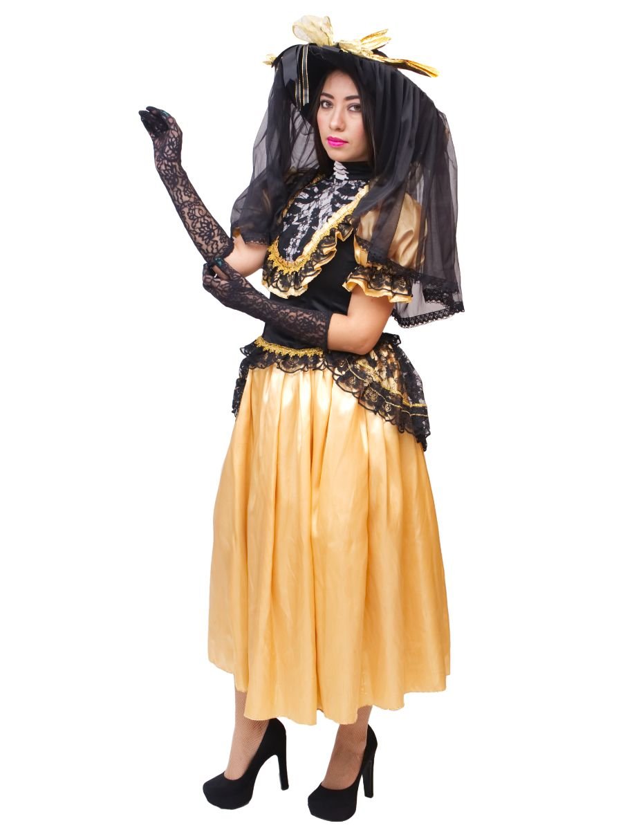 Disfraz Catrina del Castillo - La Oveja Negra Disfraces