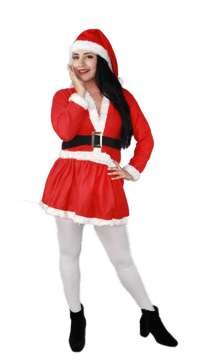Disfraz Santa Claus Mujer Deluxe - La Oveja Negra Disfraces