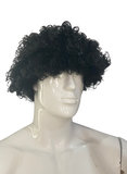 Peluca afro (setentero, corazones, naranja)