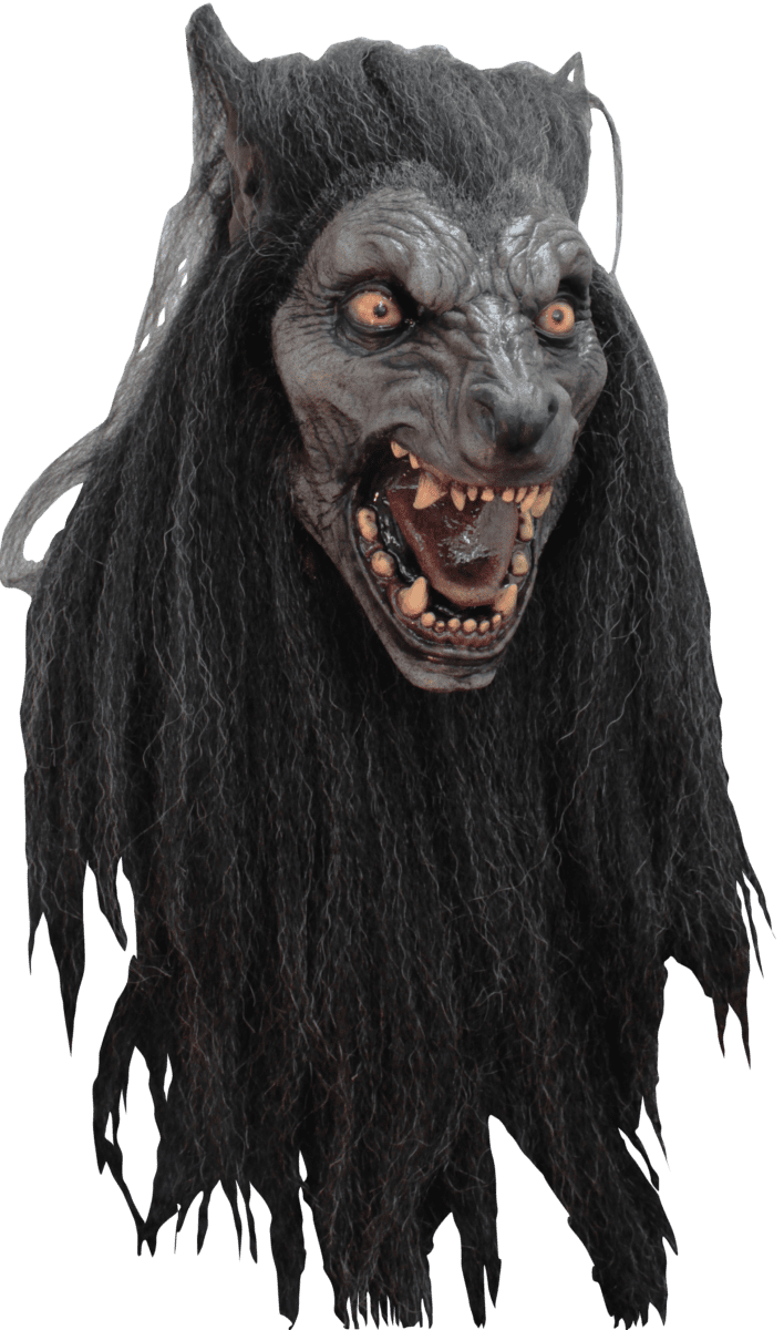 Máscara Black Moon Lobo - La Oveja Negra Disfraces