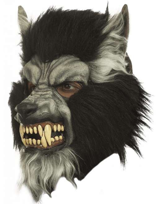Máscara Lobo Gray Howling - La Oveja Negra Disfraces