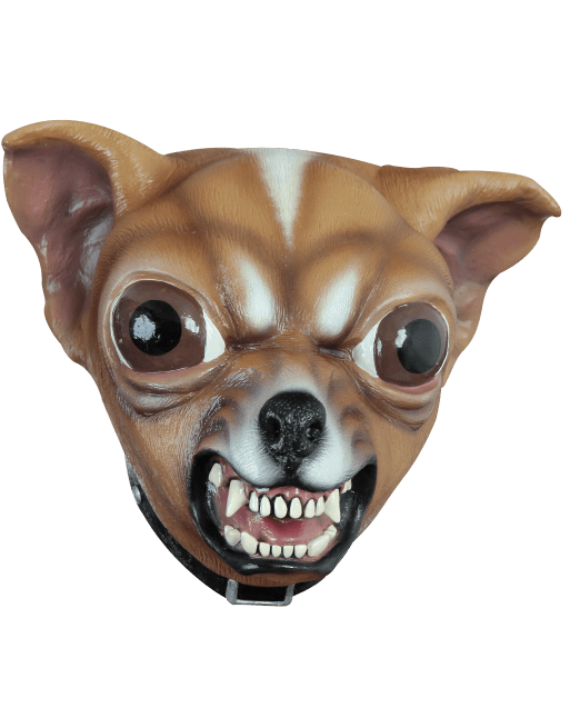 Máscara Perro Chihuahua - La Oveja Negra Disfraces