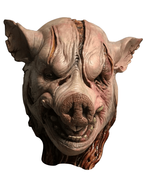 Máscara Pig Head - La Oveja Negra Disfraces