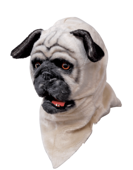 Máscara Pug Moving Mounth