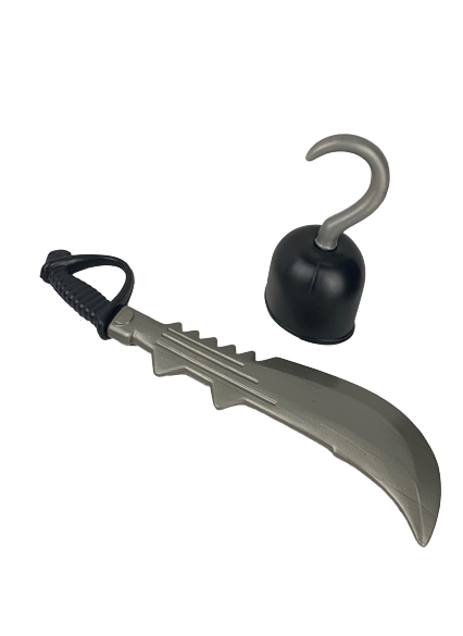 Espada y garfio Pirata