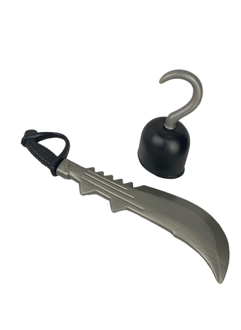 Espada y garfio Pirata